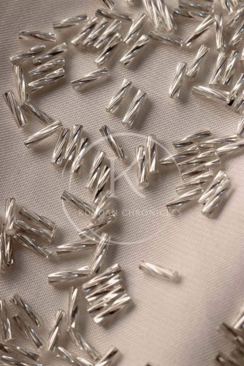 Silver Twisted Pipes Small-20G