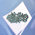 Zinc Blue Crystal Drop Kundan-10G